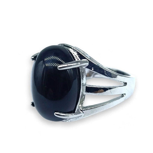 Pietra Onice Nera Naturale Levigata - Per Cristalloterapia, Reiki E Meditazione - 20-25 Mm - Foto 13