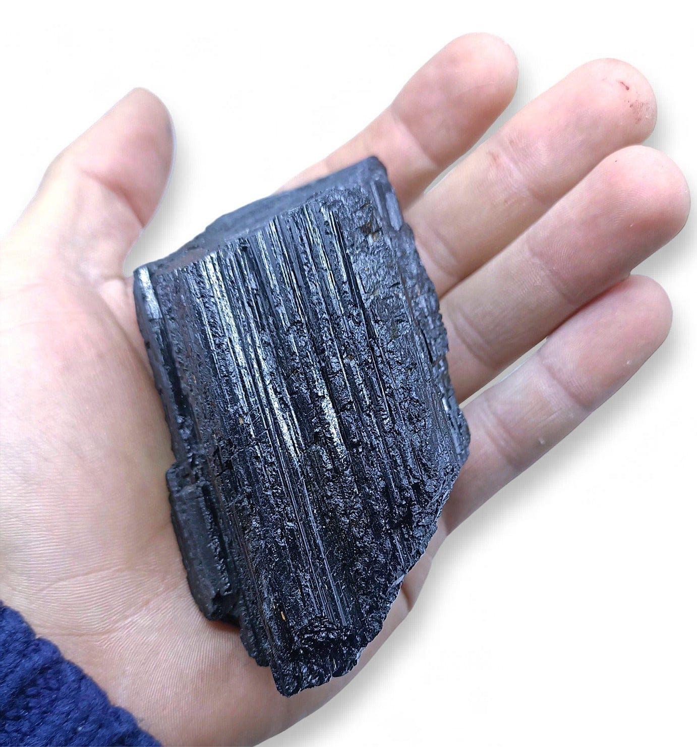 Raw black tourmaline 