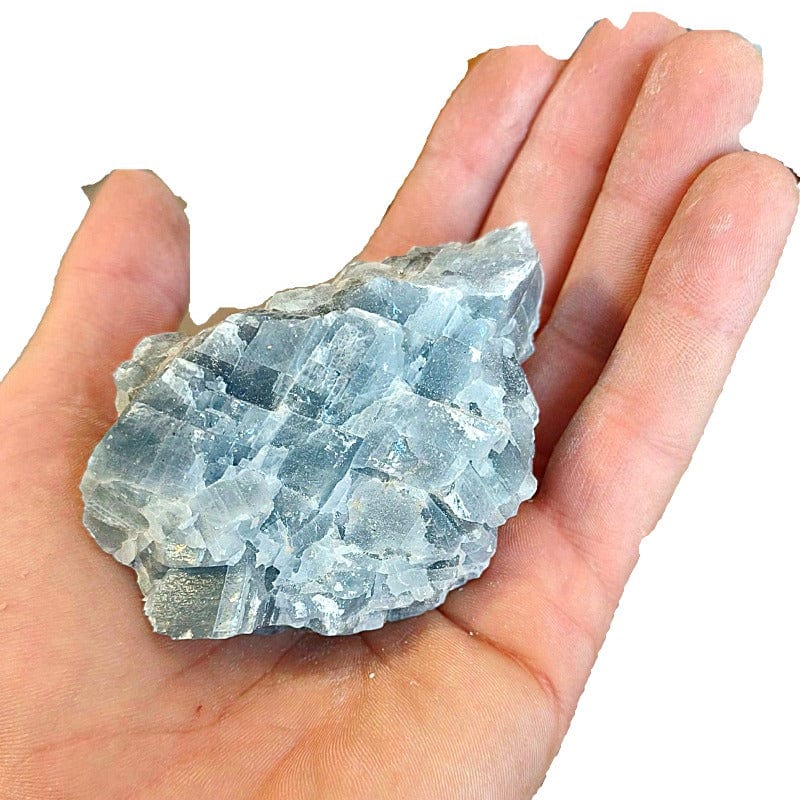 Calcite blu grezza
