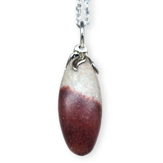 Shiva Lingam pendant with chain or rubber