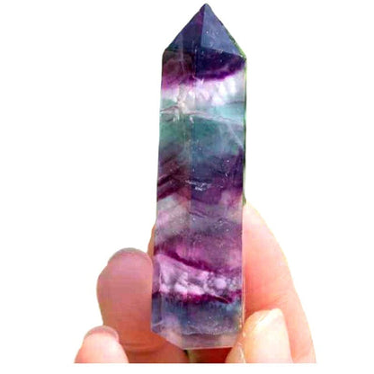 Obelisco in fluorite