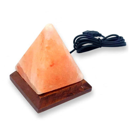 Lampada Di Sale Dell’Himalaya USB – PIRAMIDE