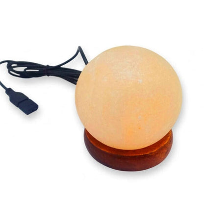 Lampada Di Sale Dell’Himalaya USB – SFERA