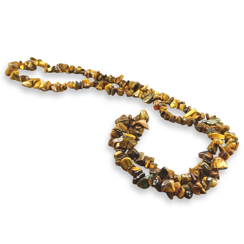 Tiger's Eye - chips necklace