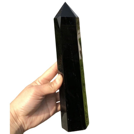 Obelisco de cristal de roca