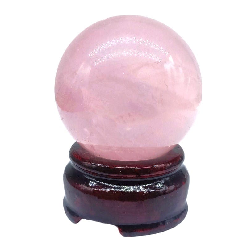 Sfera in Quarzo Rosa