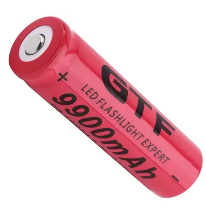 Batteria 18650 Ricaricabile agli Ioni di Litio 3.7V