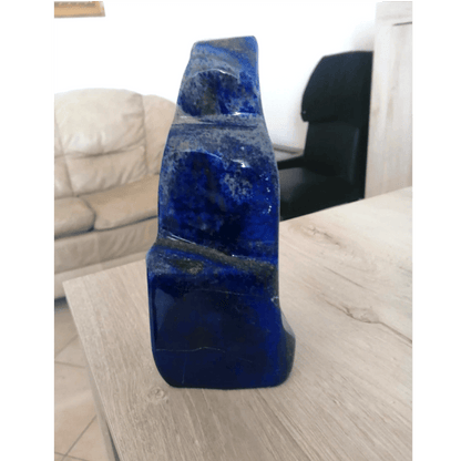 LAPISLAZZULI LEVIGATA 2,6 KG 21X9X4 CM PIETRA MINERALE SCULTURA