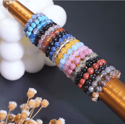 Anello con sfera 4mm - Corniola