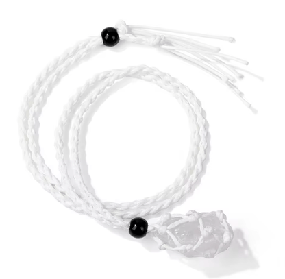 Collana con Rete Macramè per Pietre Naturali (NO PIETRA INCLUSA)