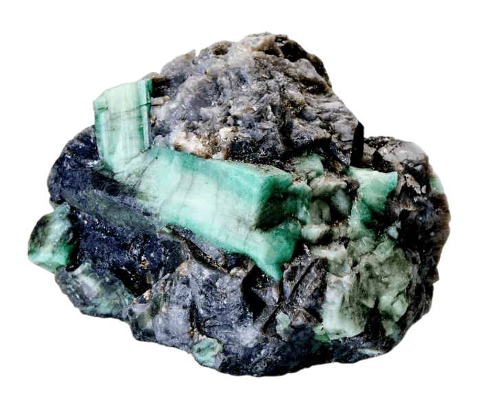 Raw emerald 