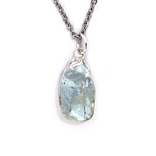 Blue Topaz | Necklace with pendant