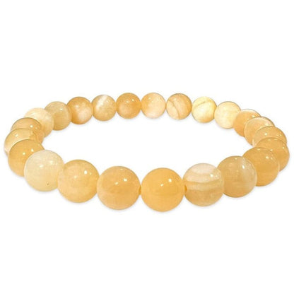 Amazonite - elastic bracelet in worked spheres