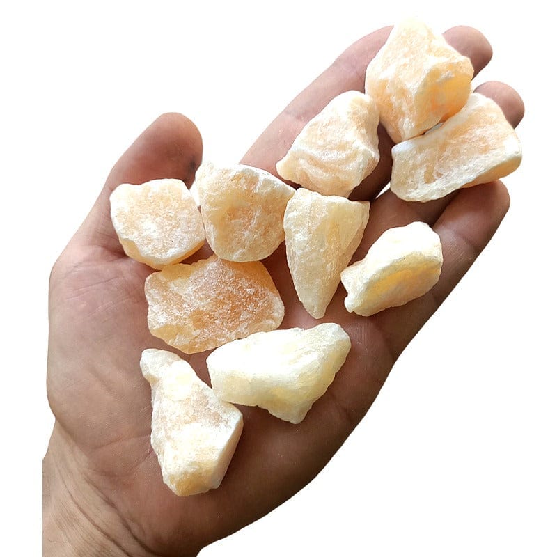 Raw yellow calcite