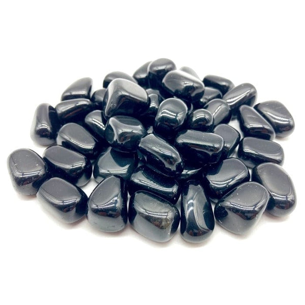Ossidiana nera burattata  Pietra dura naturale – TENET
