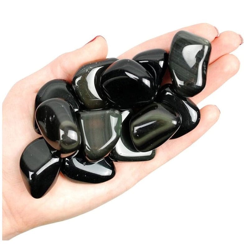 Ossidiana arcobaleno - Arcoiris burattata