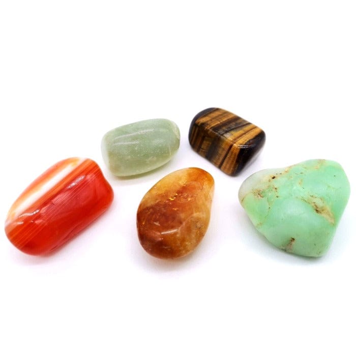 Abundance and money - set of crystal healing stones
