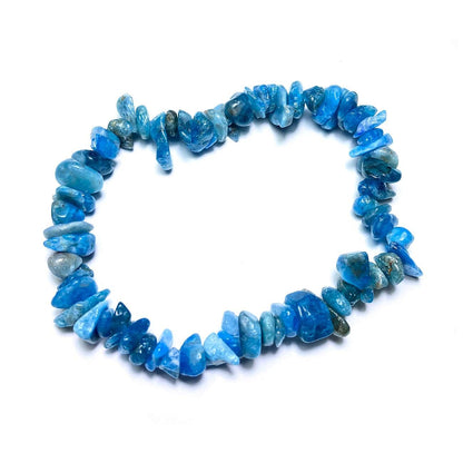 Tenetpietre Bracciali Bracciale elastico in "chips" di Apatite