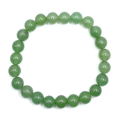 Tenetpietre Bracciali Bracciale elastico in sfere di Avventurina verde