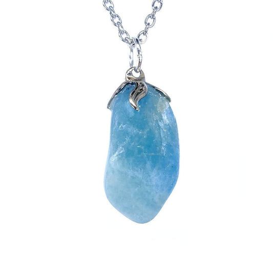 Ciondolo in Pietra di luna bianca grezza (Peristerite Ciondolo in Pietra di luna bianca grezza (Peristerite