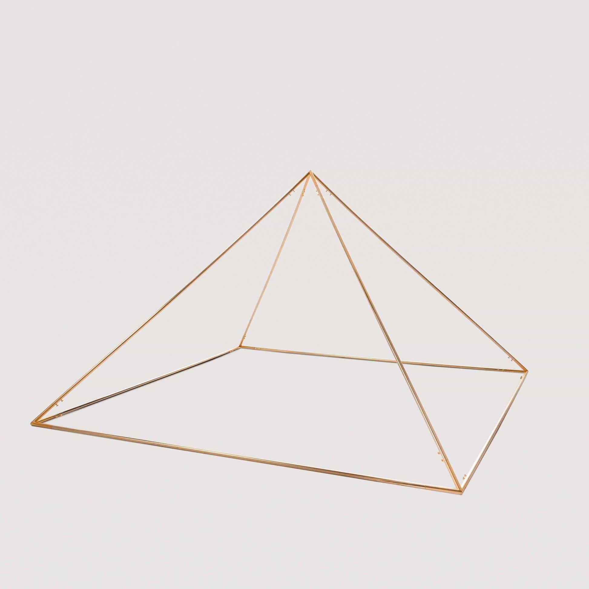 Tenetpietre Piramide Piramide smontabile Cheope modello 1/100 - placcata in oro 24k