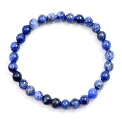 Tenetpietre Bracciali Sodalite - bracciale elastico in sfere lavorate