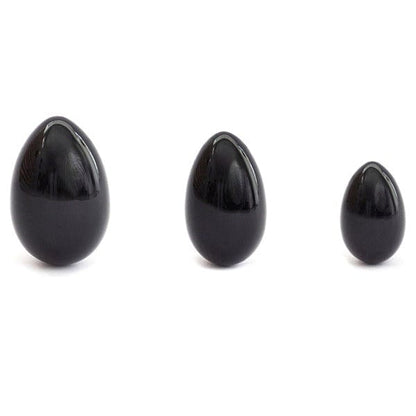 Yoni egg - Black Obsidian Egg